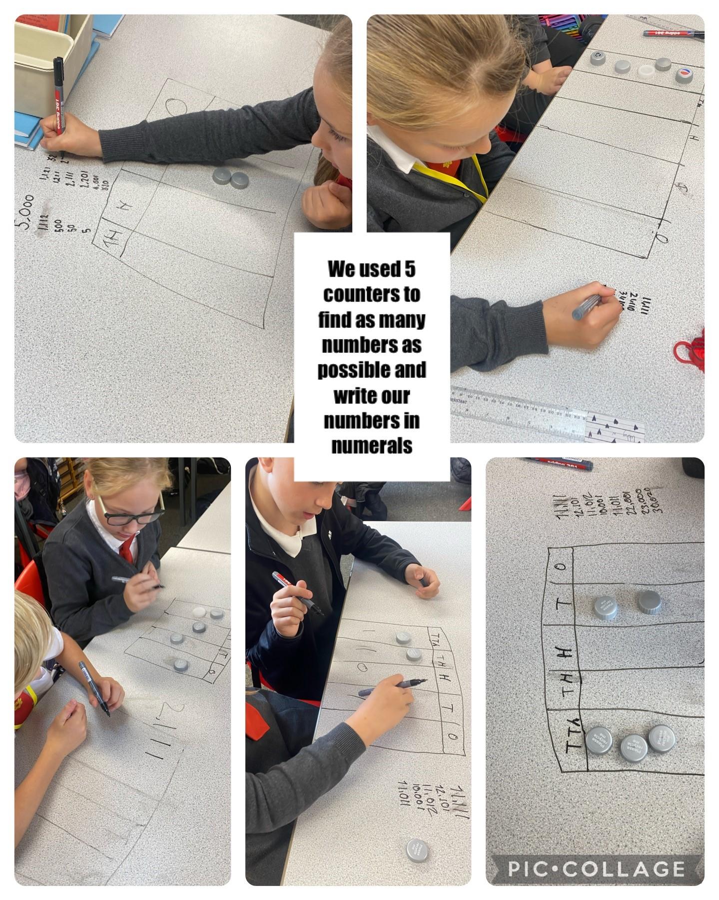 Y5 had lots of fun in maths today!